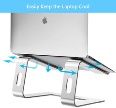Portable Height-Adjustable Laptop Stand for Desktop