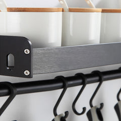 Wall-Mounted Multifunctional Kitchen Storage Rack