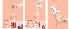 Portable Mini USB Rechargeable Juice Blender
